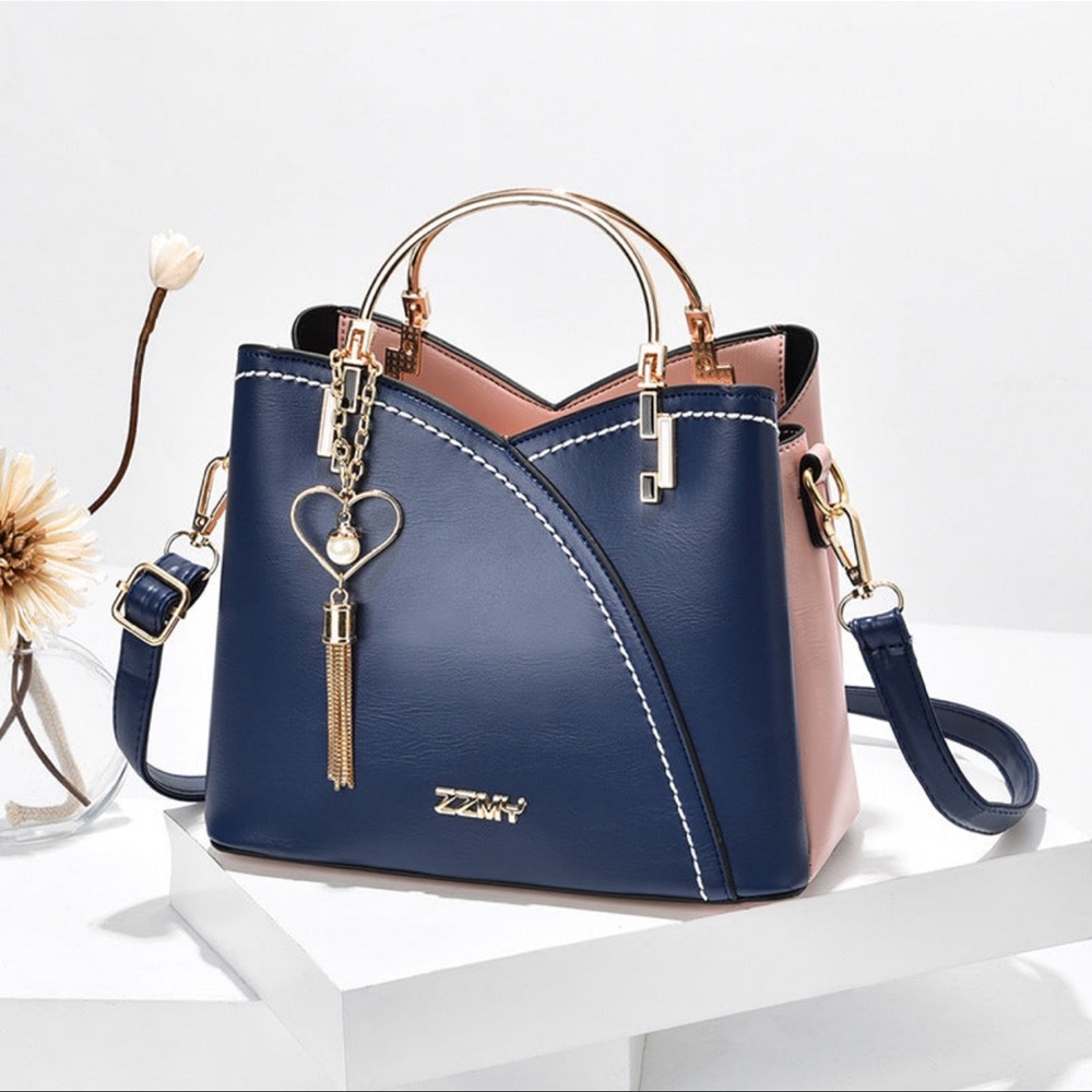 Color Block Handbag - Picture 4 of 6